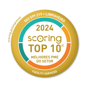 Selo Top10 2024 Limpaveiro (Limpeza)